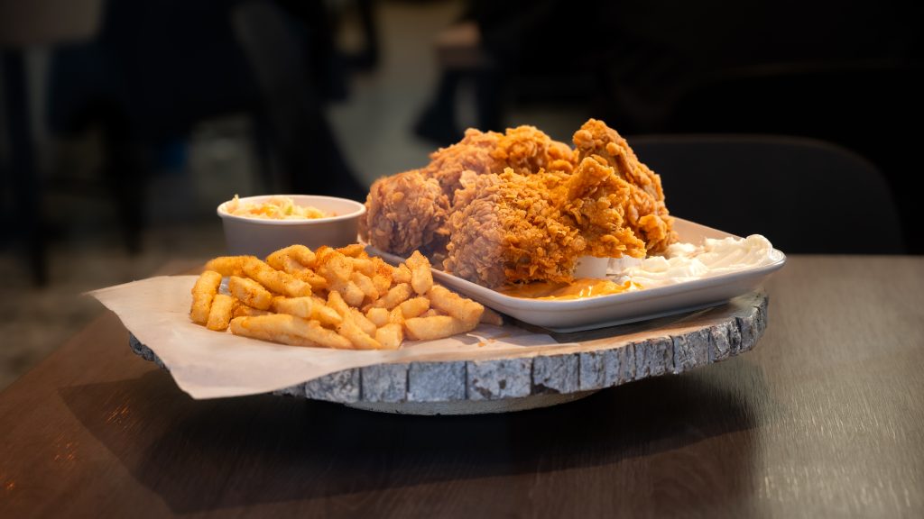Our Broasted Chicken Crispy, juicy, and worth the wait